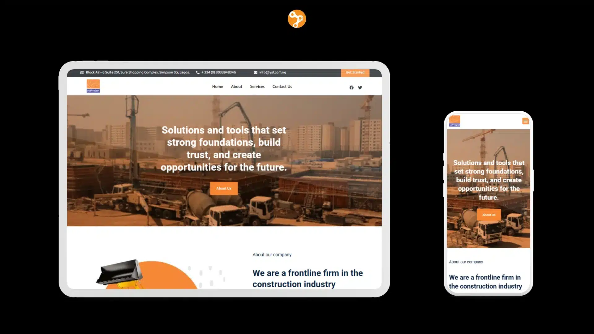 YSF Ventures Mobile Mockup