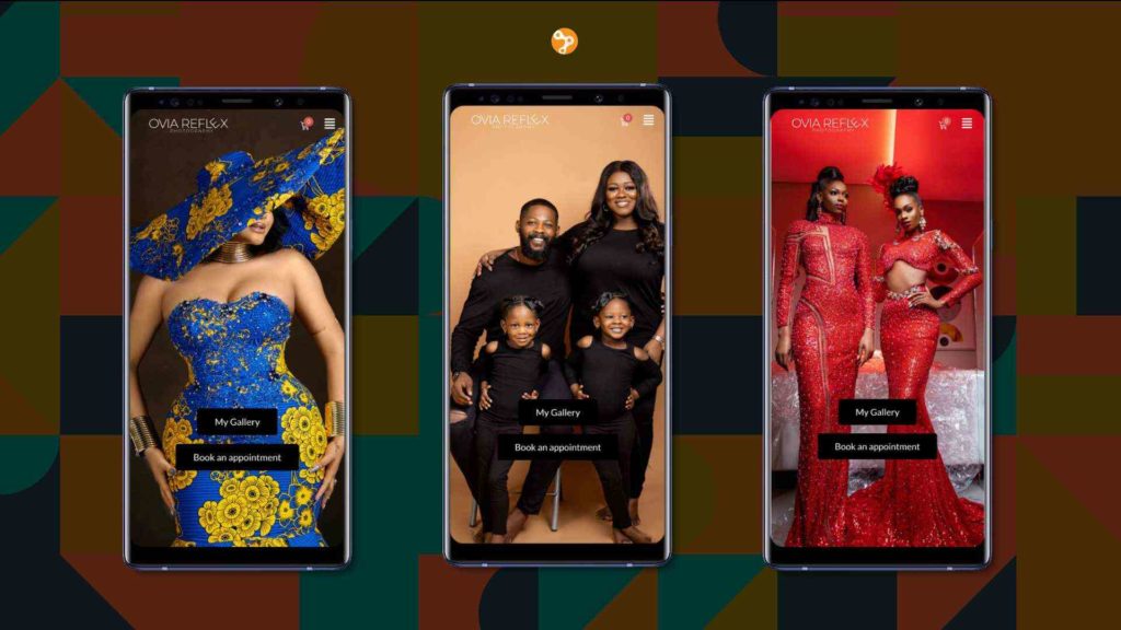 BeeTcore Digital Product Design & Development Agency | Lagos Nigeria | Portfolio | Ovia Reflex Photography - Mobile View