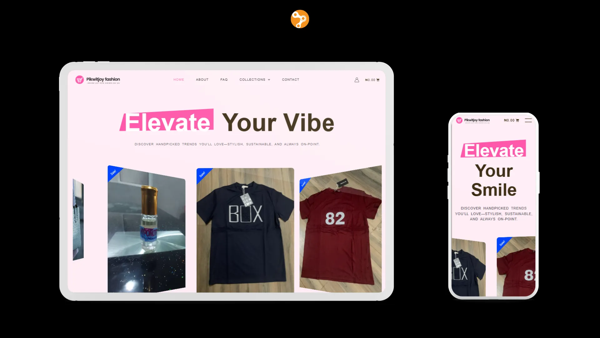 Pikwitjoy Web Mockup