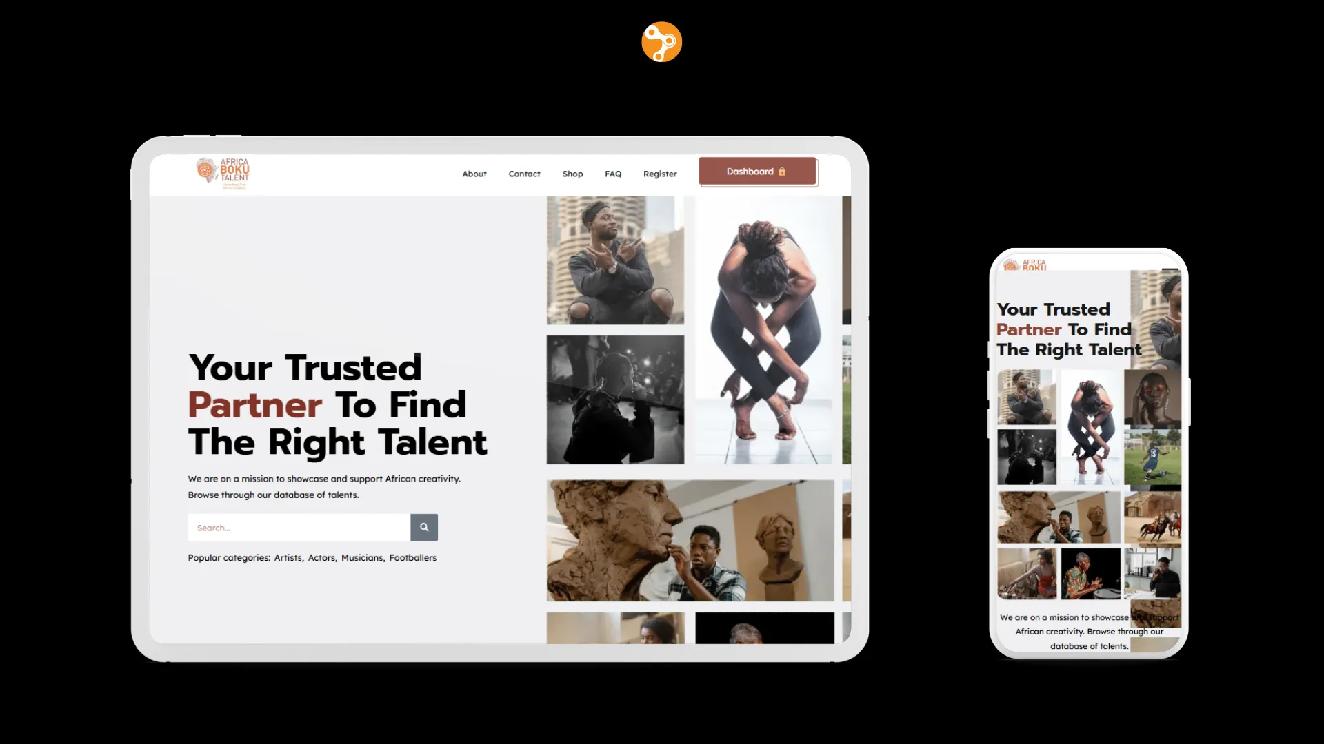 Talentsource Mobile Mockup