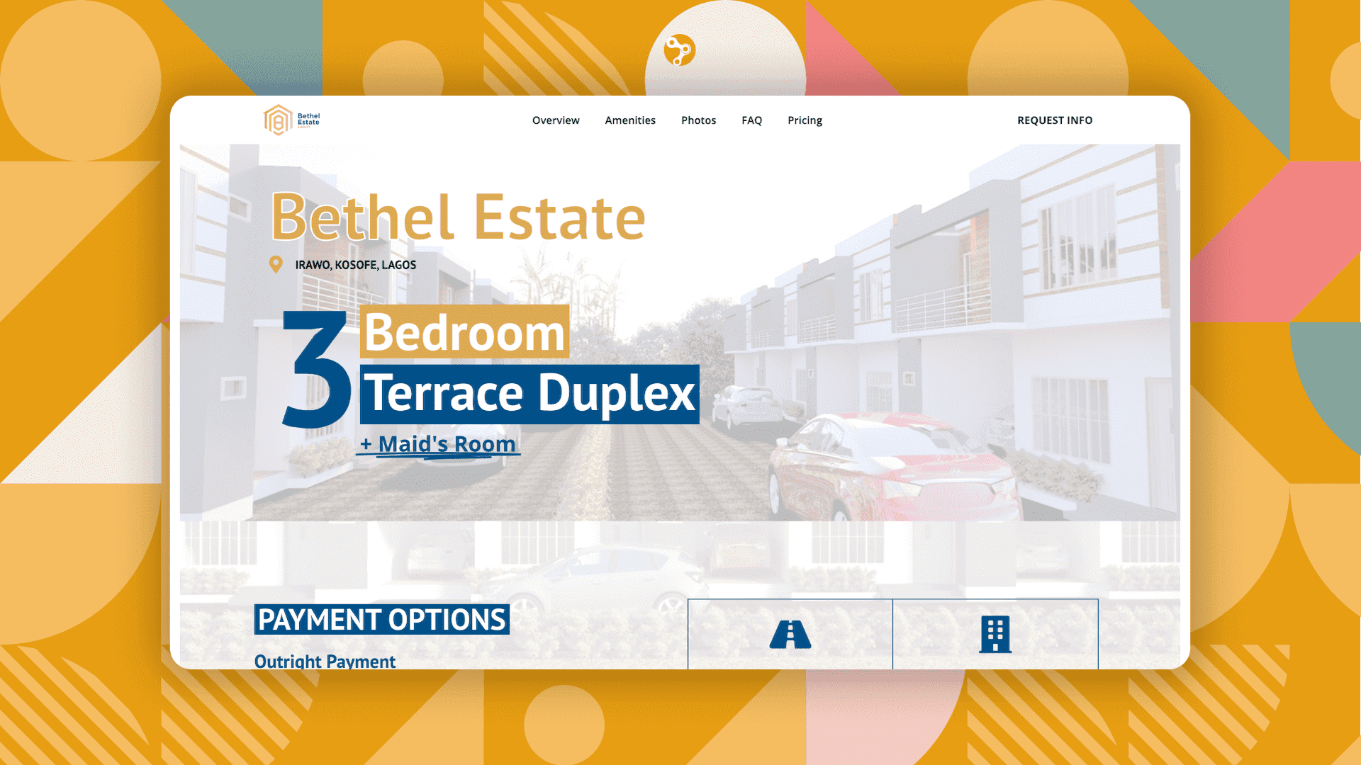 BeeTcore Digital Product Design & Development Agency | Lagos Nigeria | Portfolio | Bethel Estate Lagos