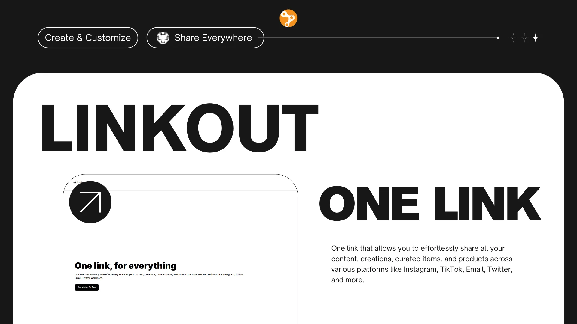 Linkout Hero Mockup
