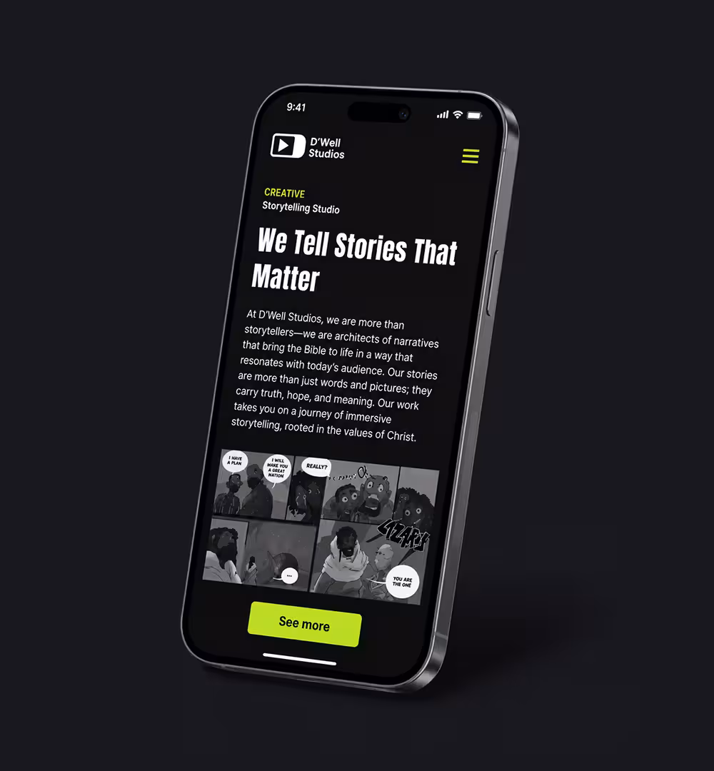 Dwell Studio website built by BeeTcore